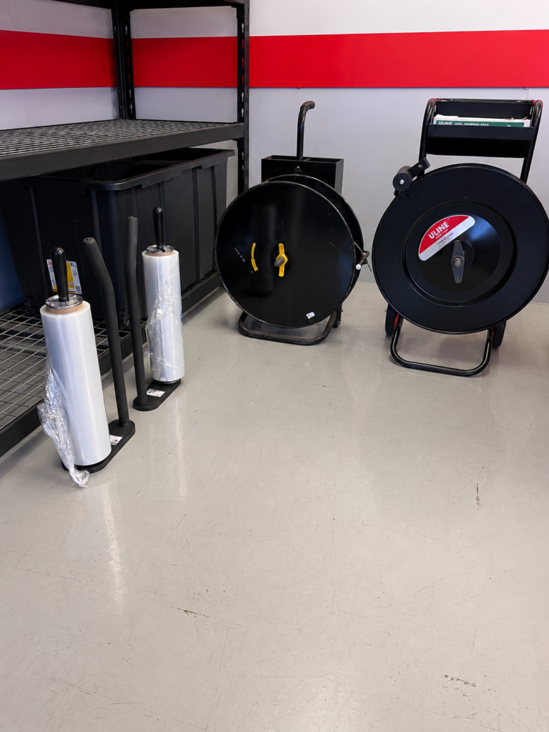 storage corner clean web